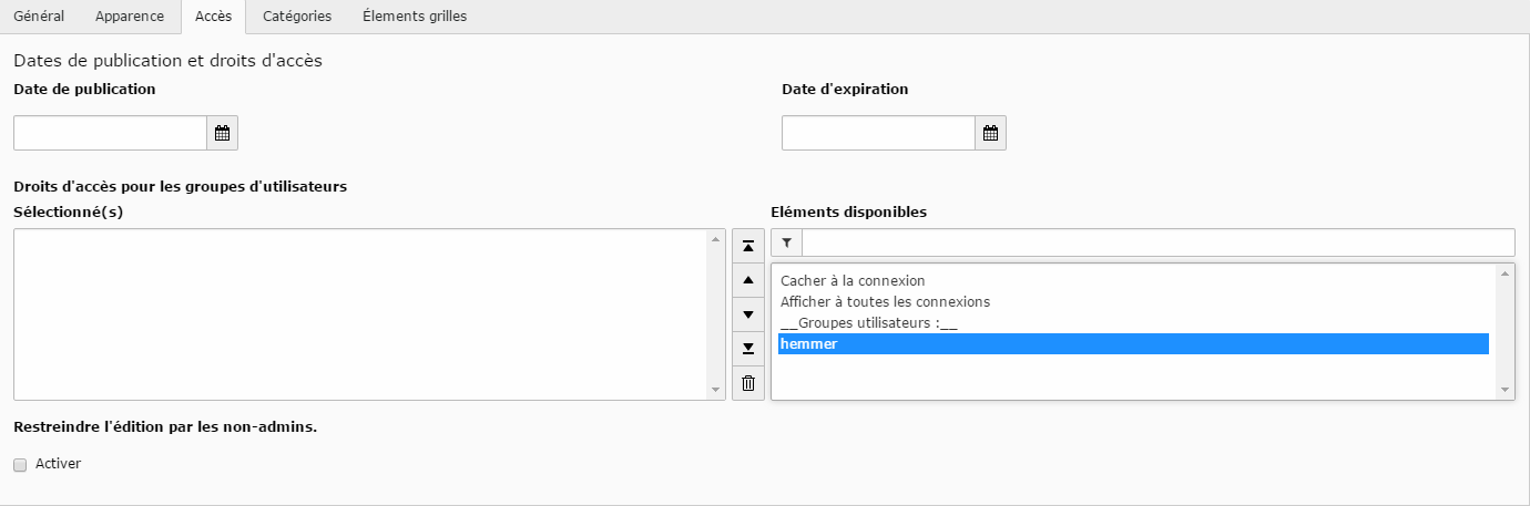 Création Intranet